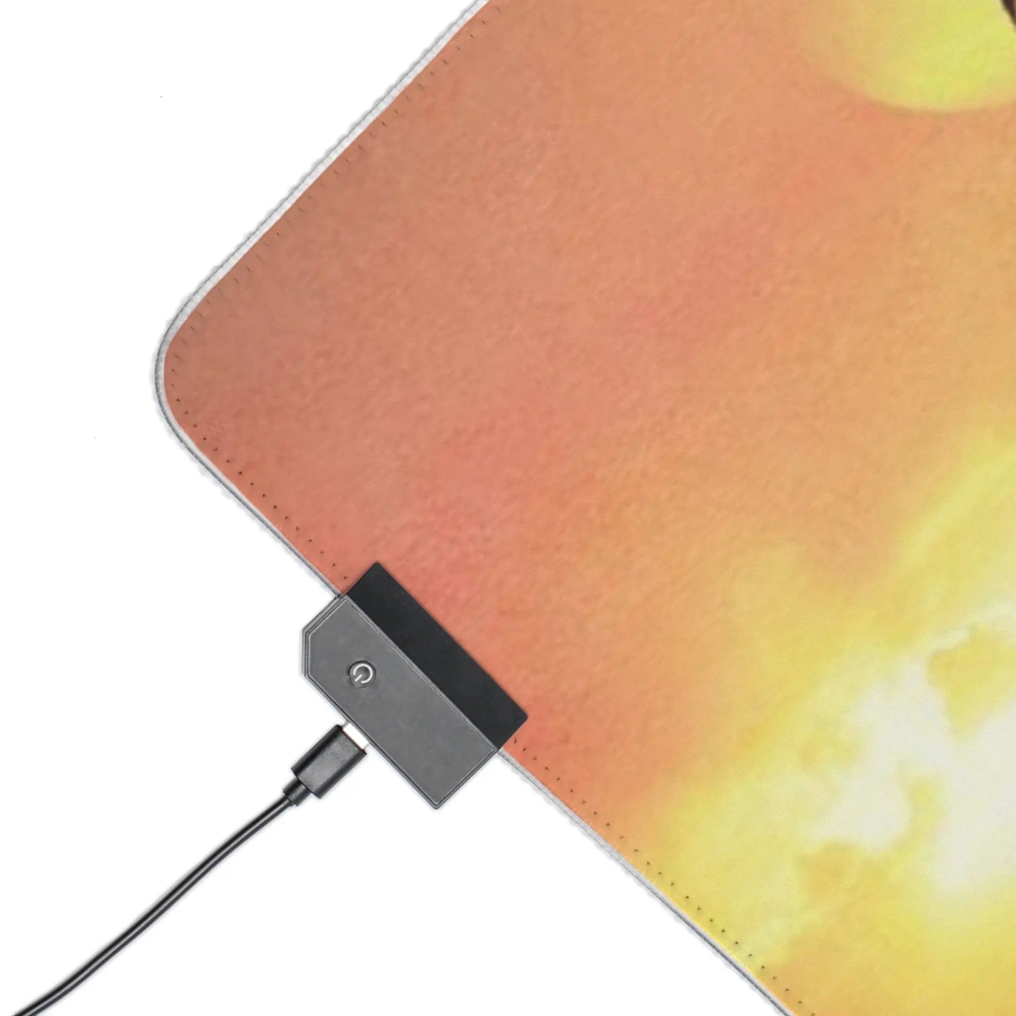 Mandalorian Sunset LED Gaming Mouse Pad Printify