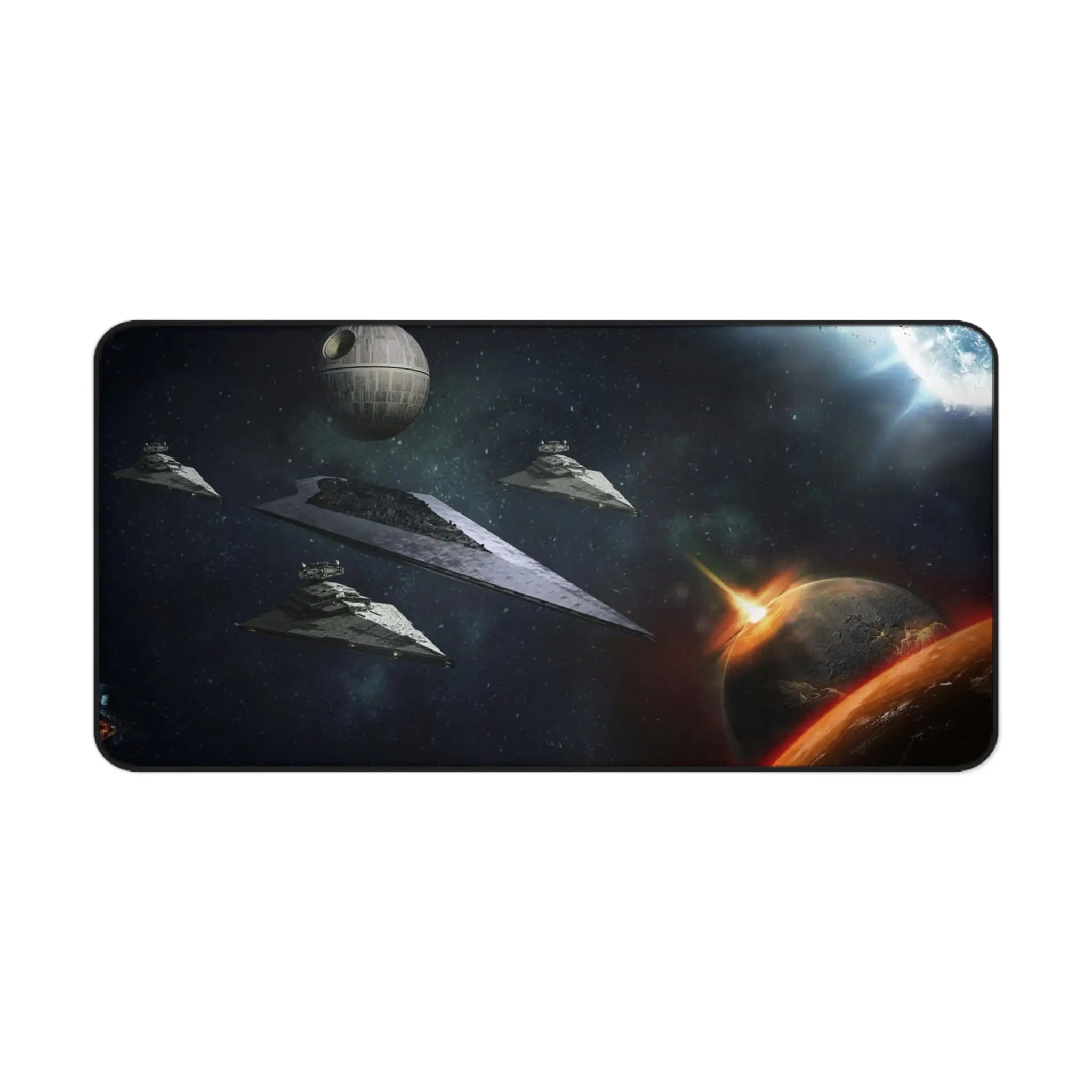 Galaxy Fleet Desk Mat Gaming Mousepad Printify