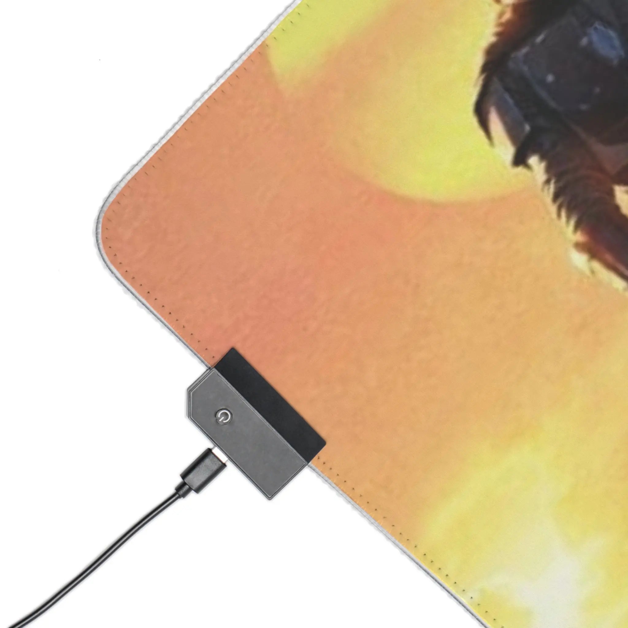 Mandalorian Sunset LED Gaming Mouse Pad Printify