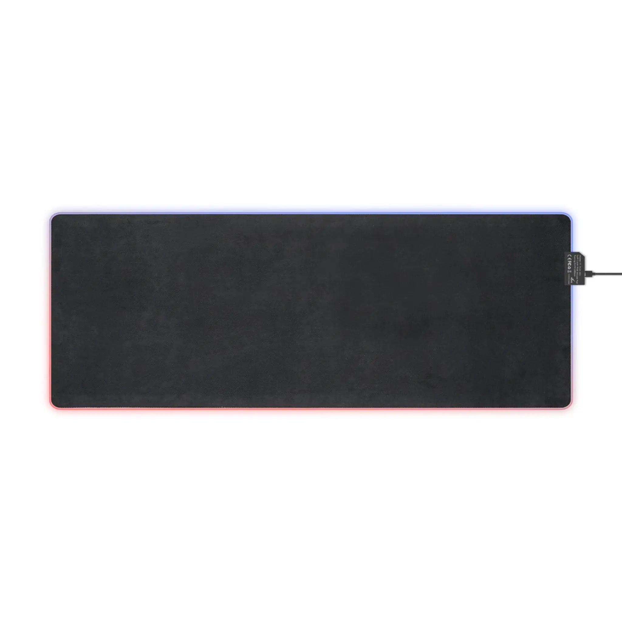 LED Gaming Mouse Pad Sunset Space Battle Printify
