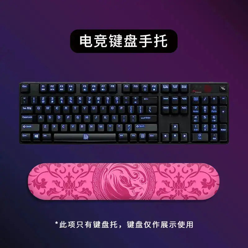 Mechanical Keyboard Wrist Rest with Silicone Support for FPS Gaming