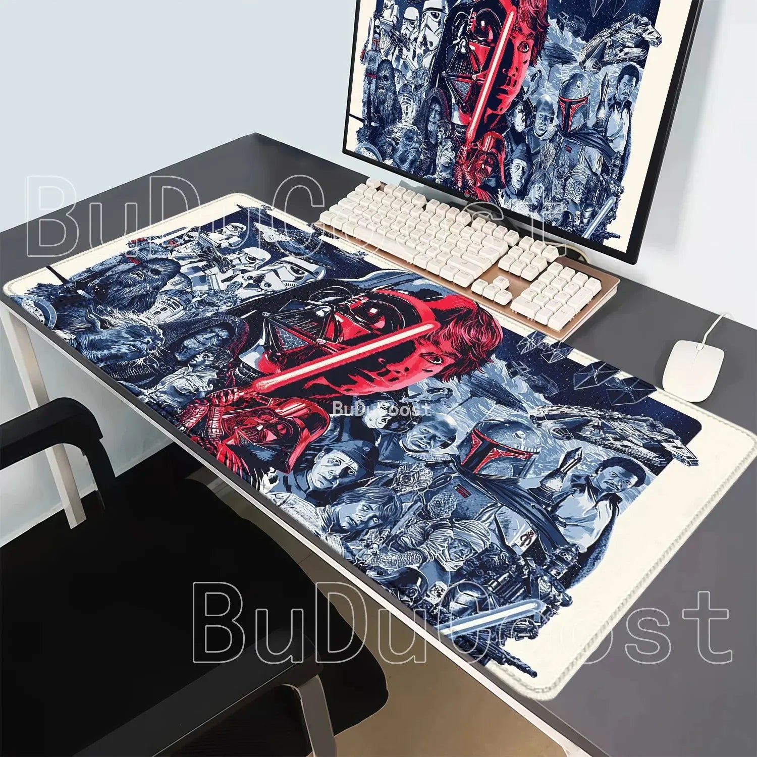 XXL Star Wars HD printing Mouse Pad Gaming Mousepad Rubber Nonslip base PC Laptop overlock Keyboard Pad Carpet e-sports Desk Mat Star wars mouse pads