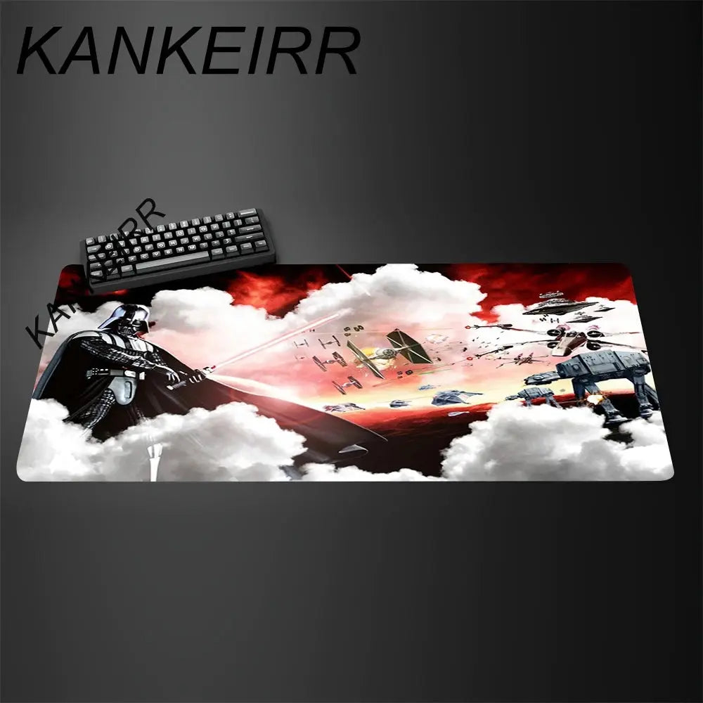 Gamer Mouse Pad Star Wars 90x40cm Anime Gaming Accessories Varmilo Keyboard Pad Desk Mat Gabinete Carpet xxl Mousepad Mouse Mat Star wars mouse pads
