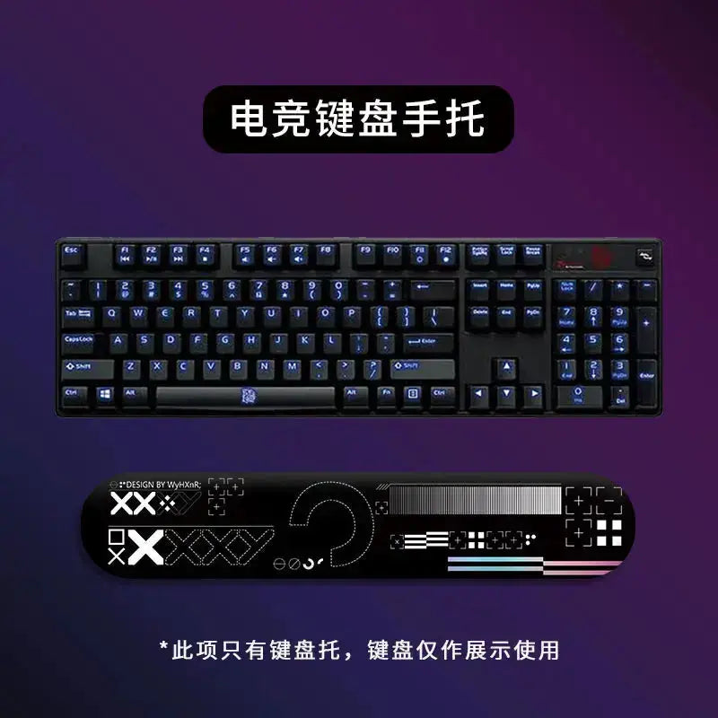 Mechanical Keyboard Wrist Rest with Silicone Support for FPS Gaming