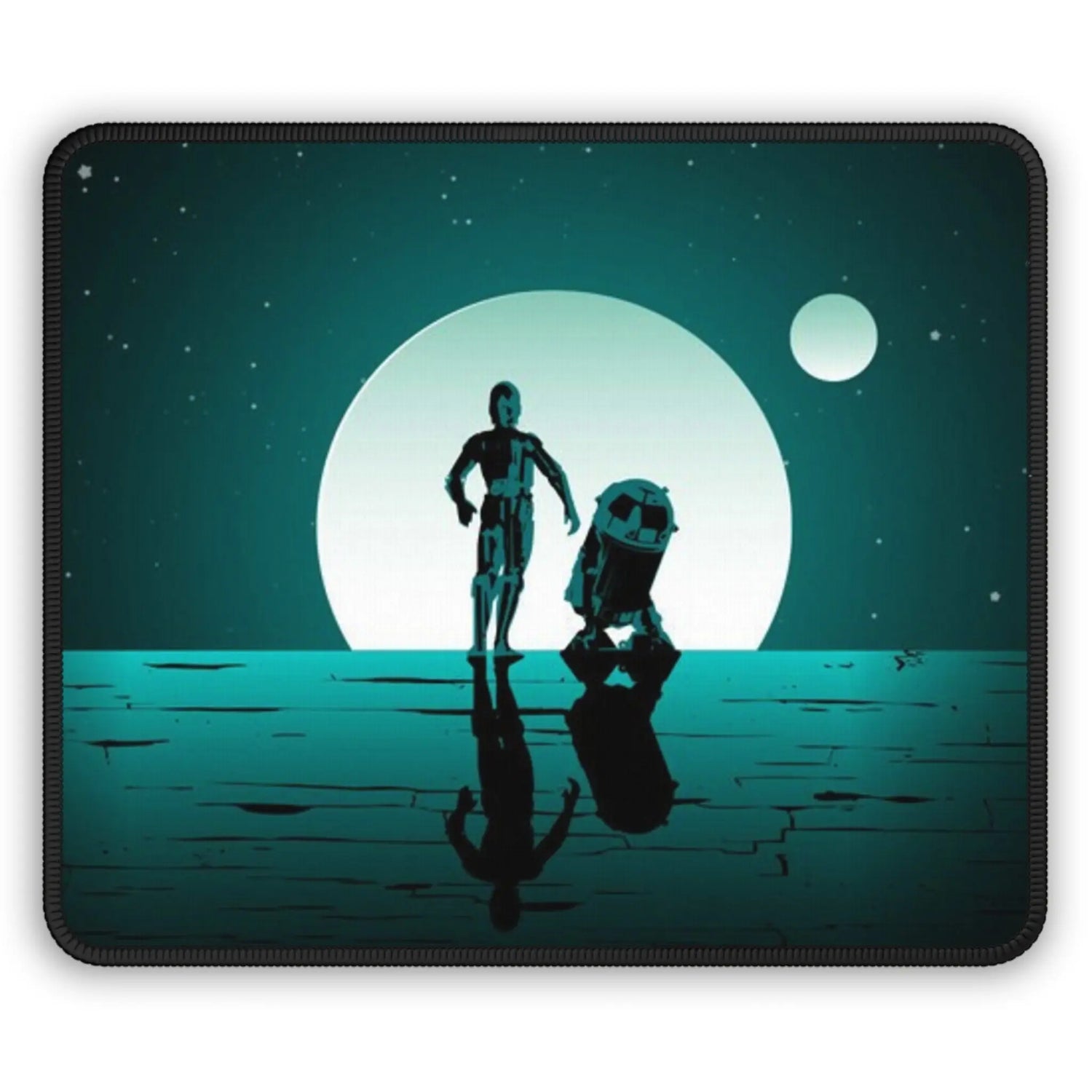 C-3P0 &amp; R2-D2 Gaming Mouse Pad Printify