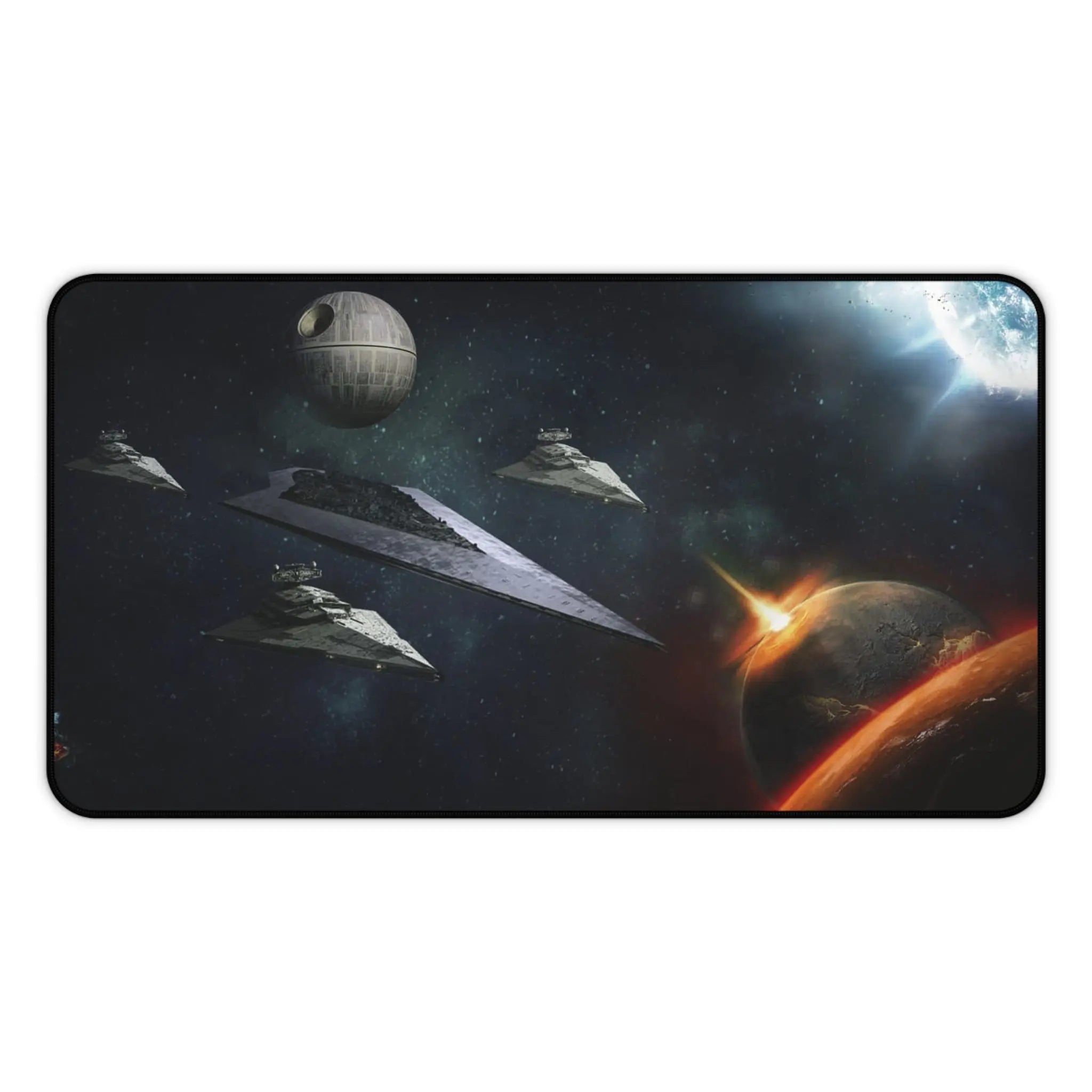 Galaxy Fleet Desk Mat Gaming Mousepad Printify