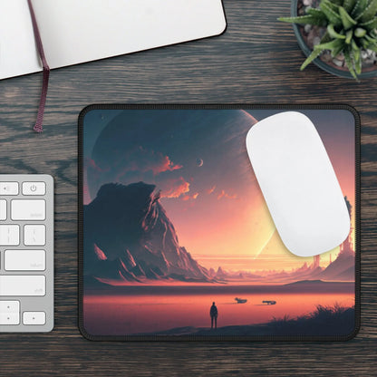 Moon Planet Gaming Mouse Pad Printify