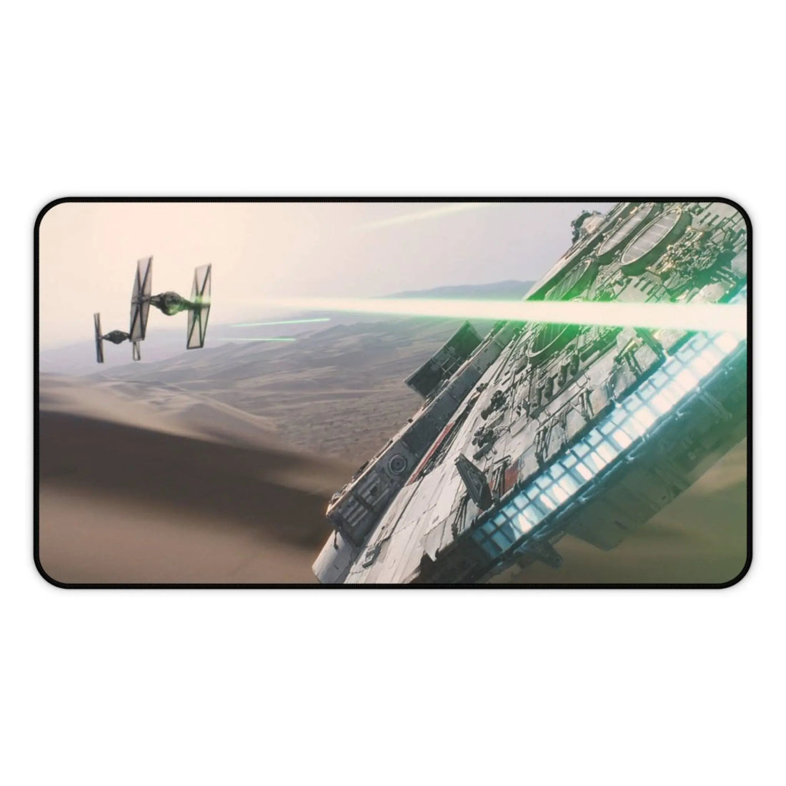 Spacecraft Dogfight Gaming Mousepad Printify
