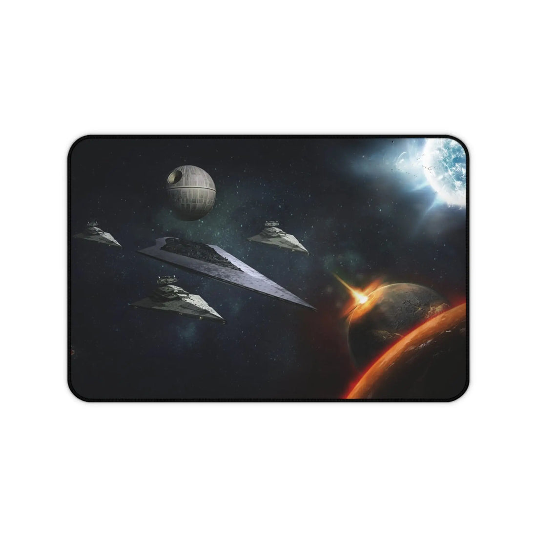 Galaxy Fleet Desk Mat Gaming Mousepad Printify