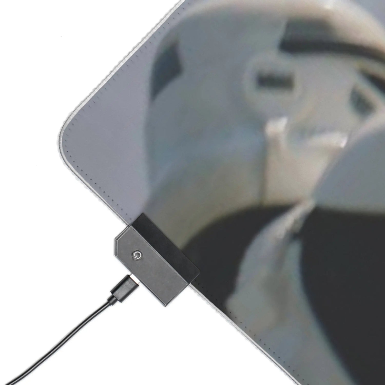 LED Gaming Mouse Pad Boba Fett Battle Print Printify