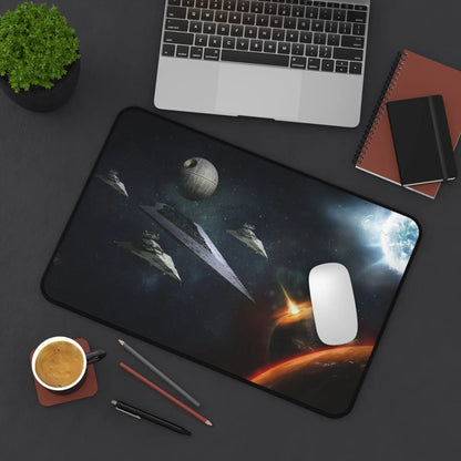 Galaxy Fleet Desk Mat Gaming Mousepad Printify