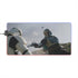 LED Gaming Mouse Pad Boba Fett Battle Print Printify