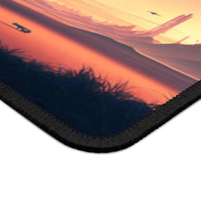 Moon Planet Gaming Mouse Pad Printify