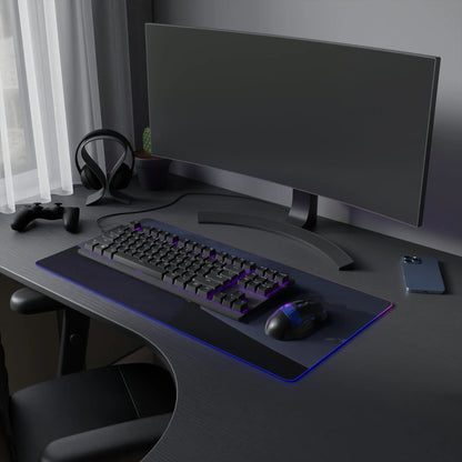 LED Gaming Mouse Pad Duel Lightsaber Battle