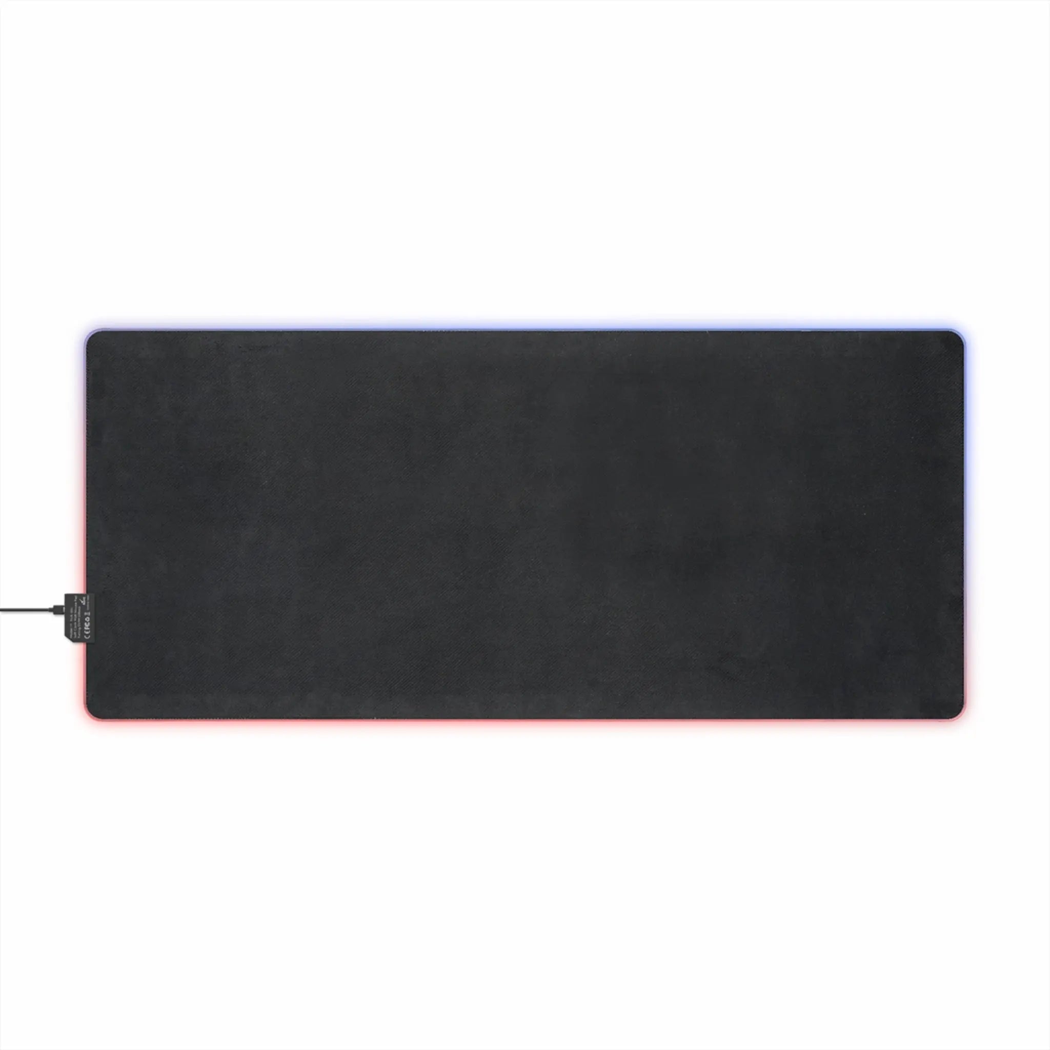LED Gaming Mouse Pad Sunset Space Battle Printify