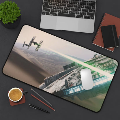Spacecraft Dogfight Gaming Mousepad Printify