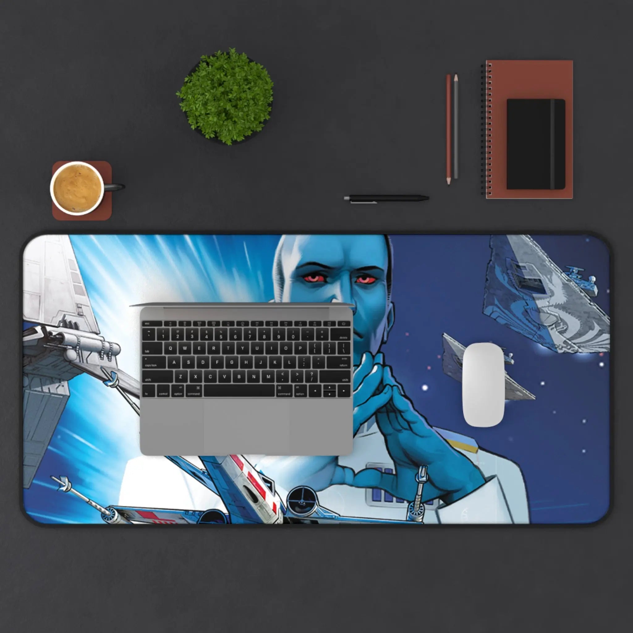 Keyboard Mouse Mat | Large Non-Slip Desk Pad