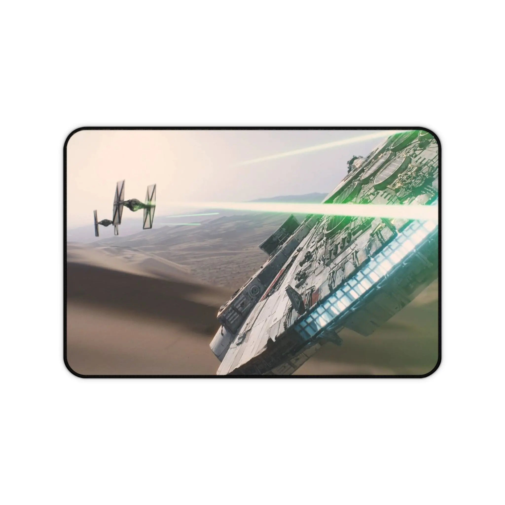 Spacecraft Dogfight Gaming Mousepad Printify