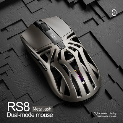 SmailWolf RS8 Bluetooth wireless 2.4g gaming mouse triple-mode lightweight e-sports gaming 1K return rate 10000DPI computer Star wars mouse pads