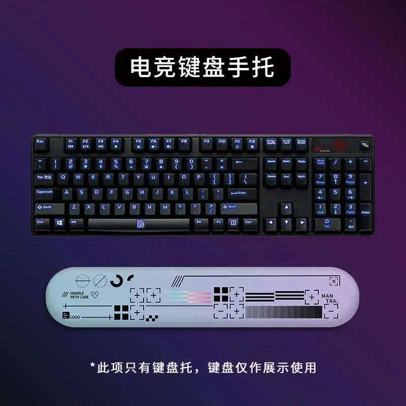 Mechanical Keyboard Wrist Rest with Silicone Support for FPS Gaming