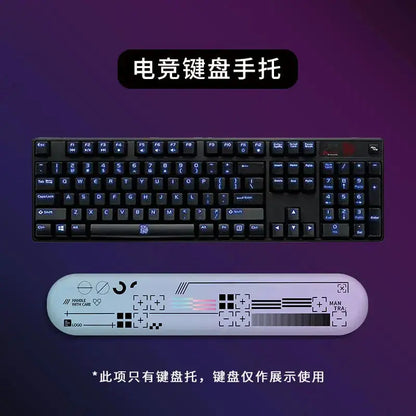 Mechanical Keyboard Wrist Rest with Silicone Support for FPS Gaming