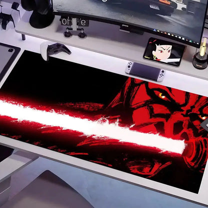 S-Stars W-Wars Movie Mouse Pad Multiple Sizes Large Square Computer Office Game Table Mats Rubber Anti-slip Mousepads Star wars mouse pads