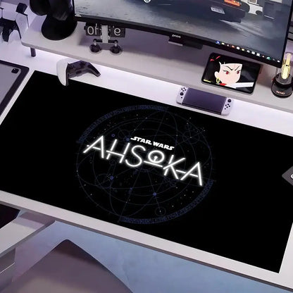 S-Stars W-Wars Movie Mouse Pad Multiple Sizes Large Square Computer Office Game Table Mats Rubber Anti-slip Mousepads Star wars mouse pads
