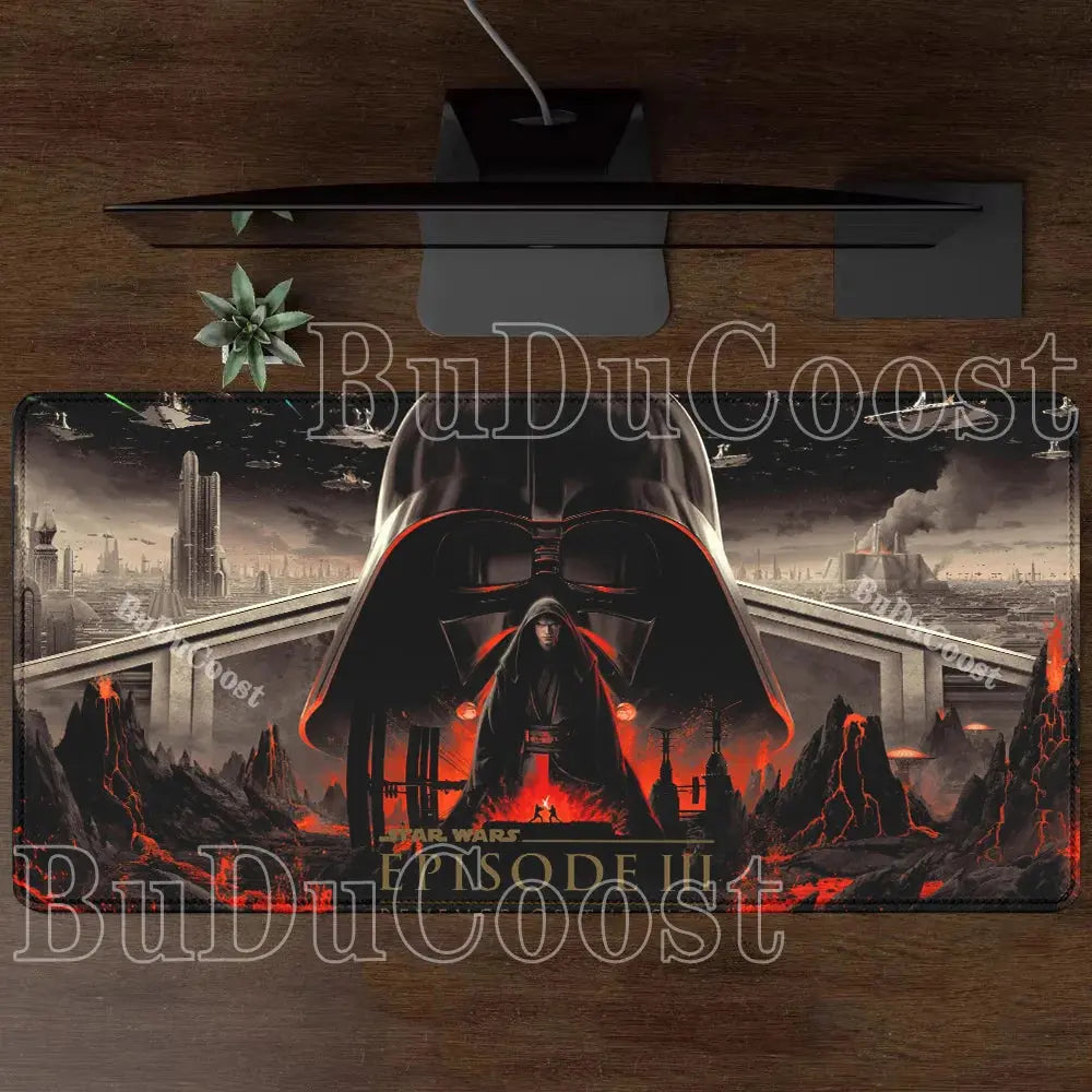 XXL Star Wars HD printing Mouse Pad Gaming Mousepad Rubber Nonslip base PC Laptop overlock Keyboard Pad Carpet e-sports Desk Mat Star wars mouse pads