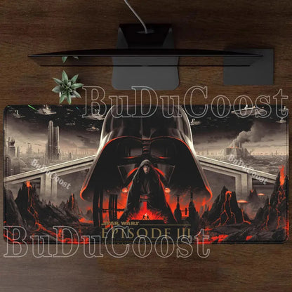 XXL Star Wars HD printing Mouse Pad Gaming Mousepad Rubber Nonslip base PC Laptop overlock Keyboard Pad Carpet e-sports Desk Mat Star wars mouse pads