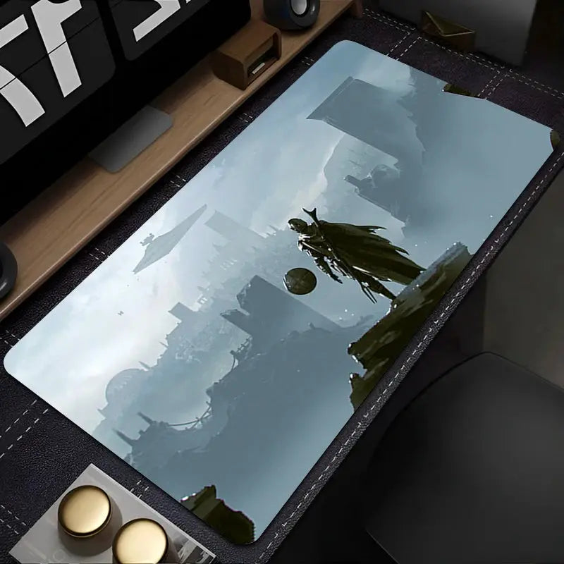 The Mandalorian Mouse Pad anti-slip rubber base