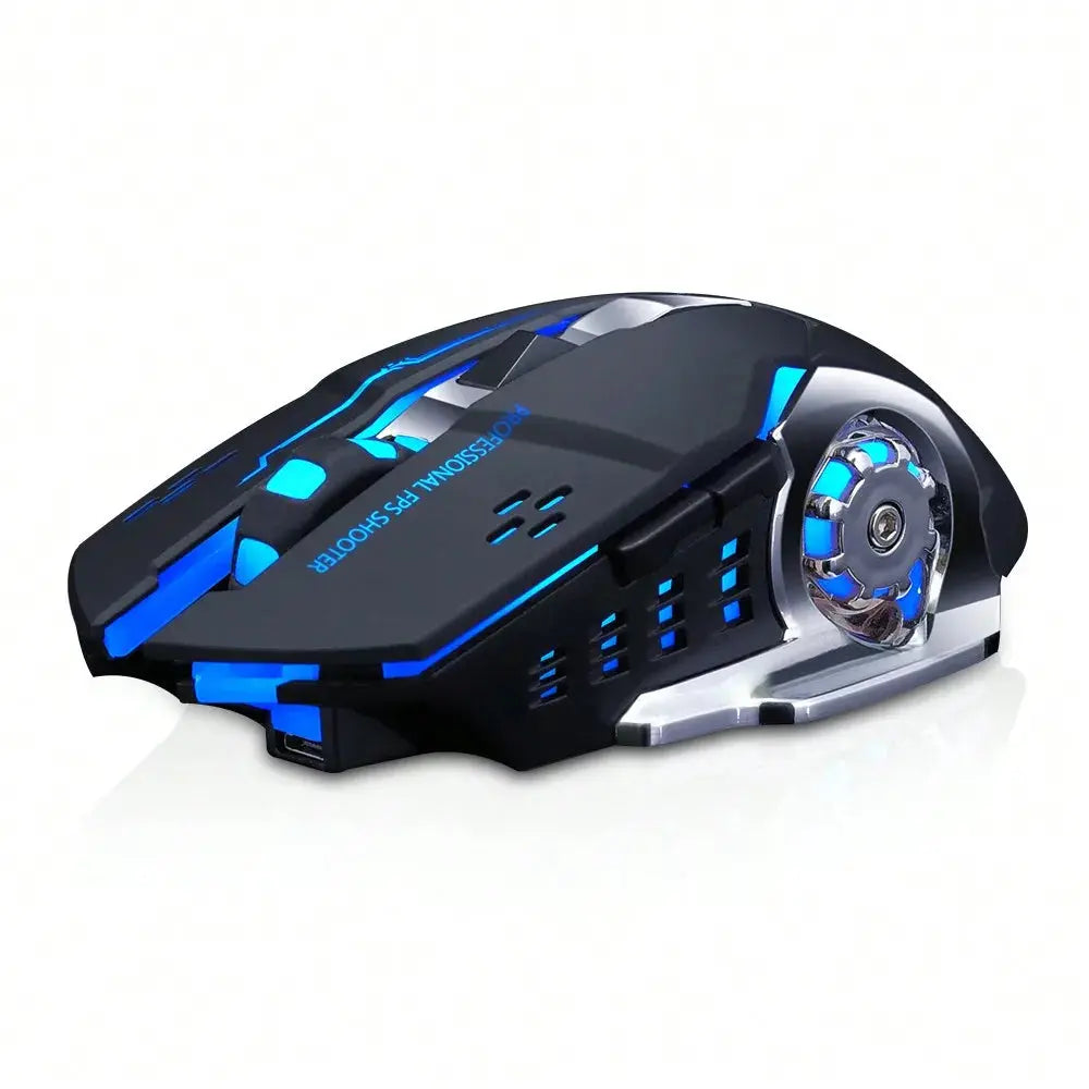 Wireless Charging Gaming Mouse - Rechargeable, Ergonomic, and Silent Design for Office and Home Use Star wars mouse pads