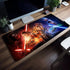 Mouse Pad Non-slip WARS Science Lockedge Film Office Student Fiction Gaming S-STAR Thickened Large Writing Cushion MousePad Star wars mouse pads