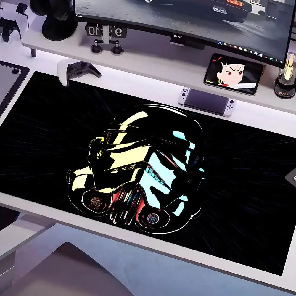 S-Stars W-Wars Movie Mouse Pad Multiple Sizes Large Square Computer Office Game Table Mats Rubber Anti-slip Mousepads Star wars mouse pads