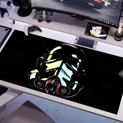 S-Stars W-Wars Movie Mouse Pad Multiple Sizes Large Square Computer Office Game Table Mats Rubber Anti-slip Mousepads Star wars mouse pads