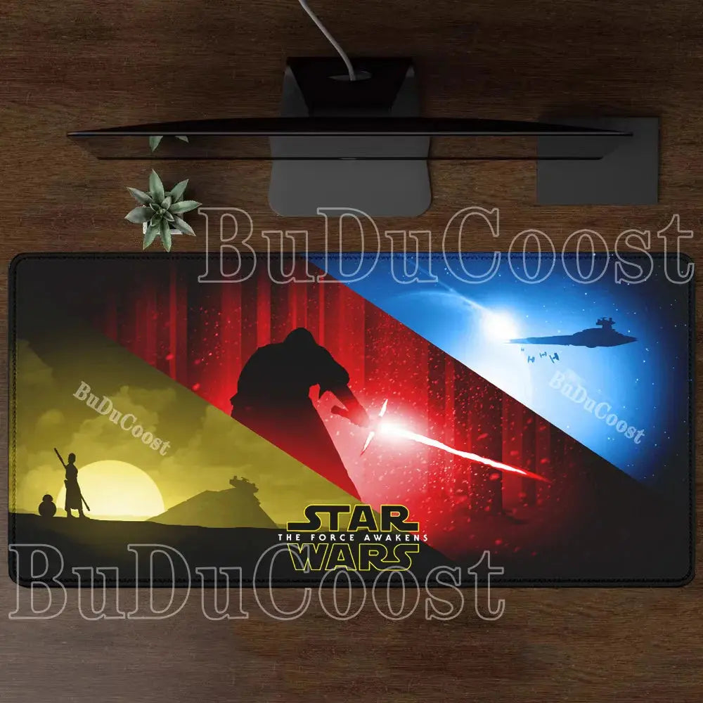 XXL Star Wars HD printing Mouse Pad Gaming Mousepad Rubber Nonslip base PC Laptop overlock Keyboard Pad Carpet e-sports Desk Mat Star wars mouse pads