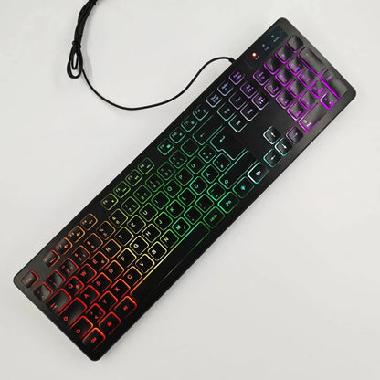 RGB Backlit Gaming Keyboard USB wired