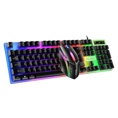 Rainbow Backlit Wired Keyboard and Mouse Star wars mouse pads