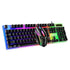 Rainbow Backlit Wired Keyboard and Mouse Star wars mouse pads