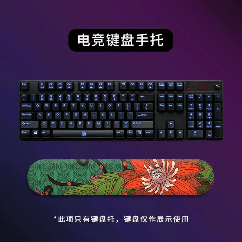 Mechanical Keyboard Wrist Rest with Silicone Support for FPS Gaming