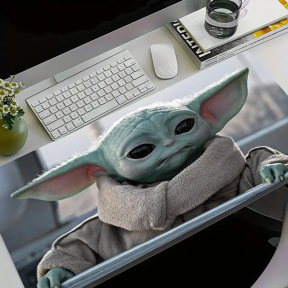 Grogu Star Wars Mouse Pad kawaii design