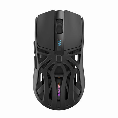 SmailWolf RS8 Bluetooth wireless 2.4g gaming mouse triple-mode lightweight e-sports gaming 1K return rate 10000DPI computer Star wars mouse pads