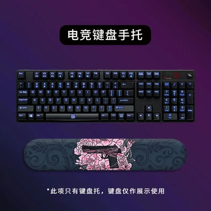 Mechanical Keyboard Wrist Rest with Silicone Support for FPS Gaming
