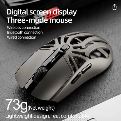 SmailWolf RS8 Bluetooth wireless 2.4g gaming mouse triple-mode lightweight e-sports gaming 1K return rate 10000DPI computer Star wars mouse pads