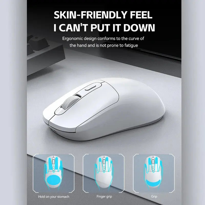 Warvank X8 Wireless Gaming Mouse 500mAh TYPE-C Rechargeable Office Mouse Suitable for Laptop Desktop Computers Star wars mouse pads