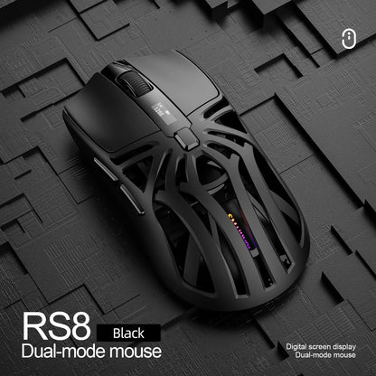 SmailWolf RS8 Bluetooth wireless 2.4g gaming mouse triple-mode lightweight e-sports gaming 1K return rate 10000DPI computer Star wars mouse pads