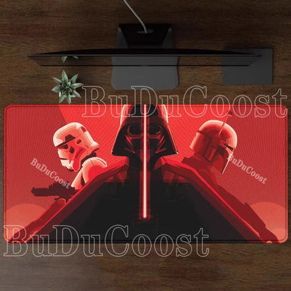 XXL Star Wars HD printing Mouse Pad Gaming Mousepad Rubber Nonslip base PC Laptop overlock Keyboard Pad Carpet e-sports Desk Mat Star wars mouse pads