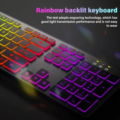 RGB Backlit Gaming Keyboard USB wired