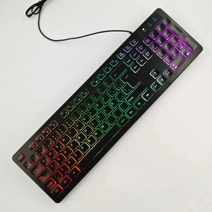 RGB Backlit Gaming Keyboard USB wired