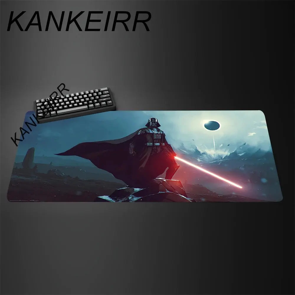 Gamer Mouse Pad Star Wars 90x40cm Anime Gaming Accessories Varmilo Keyboard Pad Desk Mat Gabinete Carpet xxl Mousepad Mouse Mat Star wars mouse pads