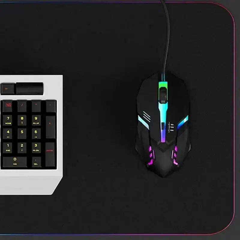 RGB Backlit Gaming Mouse with LED lighting